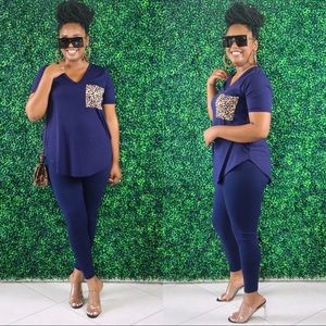 Navy Blue Set 💙 S M L XL